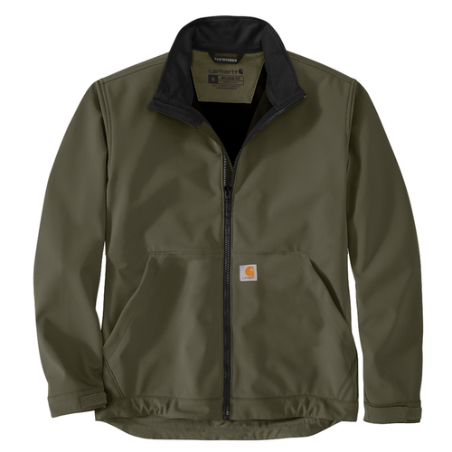 Rain Defender® Relaxed Fit Softshell Jacket - MOS-Moss | Carhartt 106438