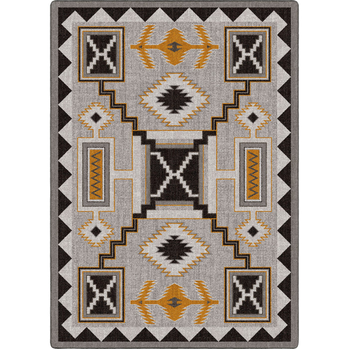 Image of an area rug, Rain Giver - Obsidian