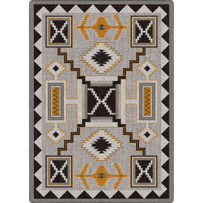 Image of an area rug, Rain Giver - Obsidian