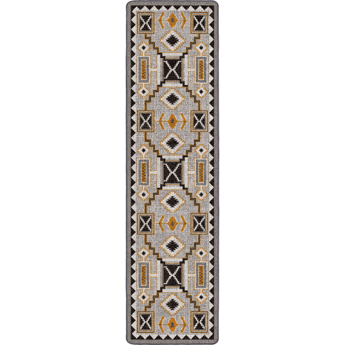 Image of an area rug, Rain Giver - Obsidian