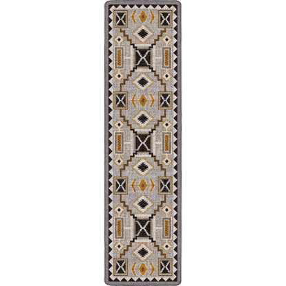 Image of an area rug, Rain Giver - Obsidian