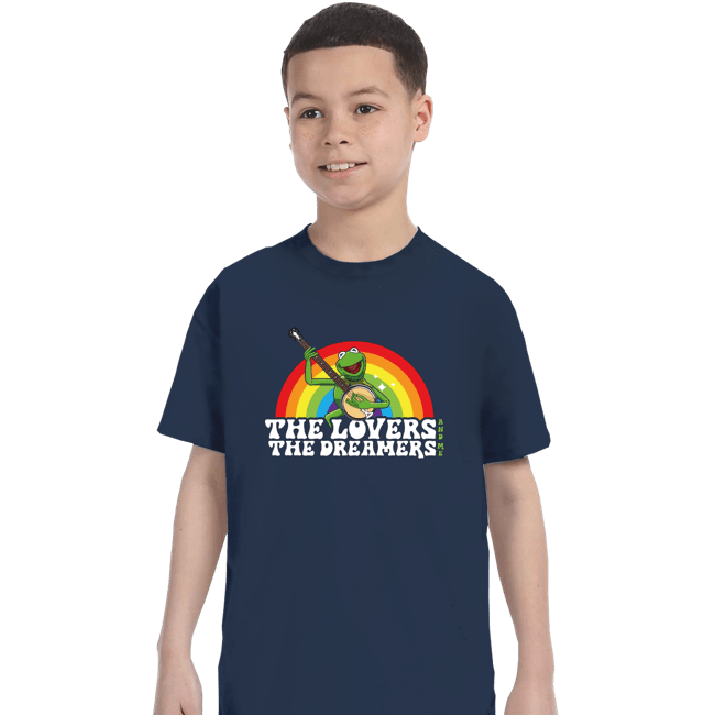 Daily_Deal_Shirts T-Shirts, Youth / XS / Navy Rainbow Connection