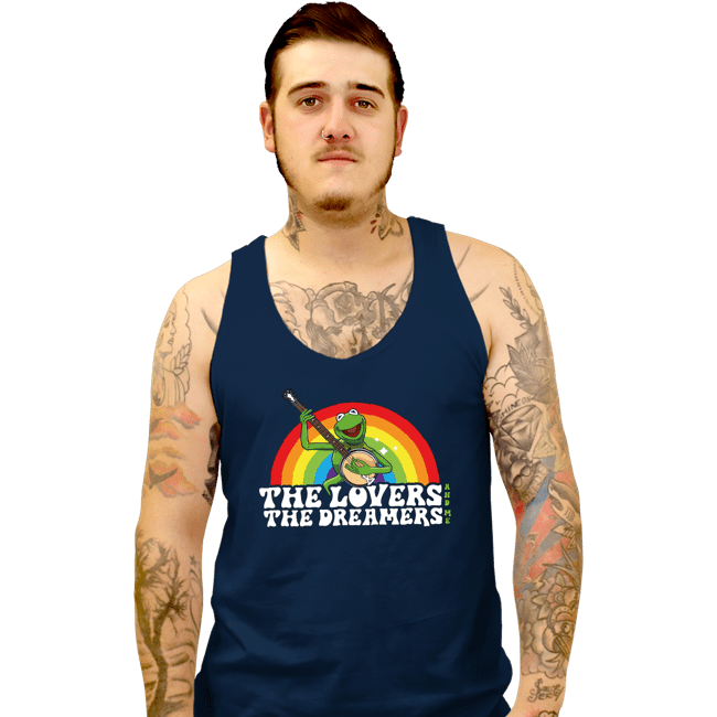 Tank Top, Unisex / Small / Navy