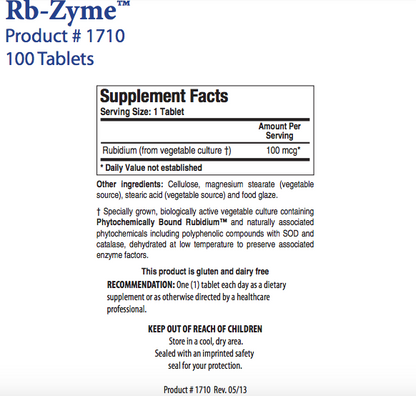 Rb-Zyme by Biotics Research