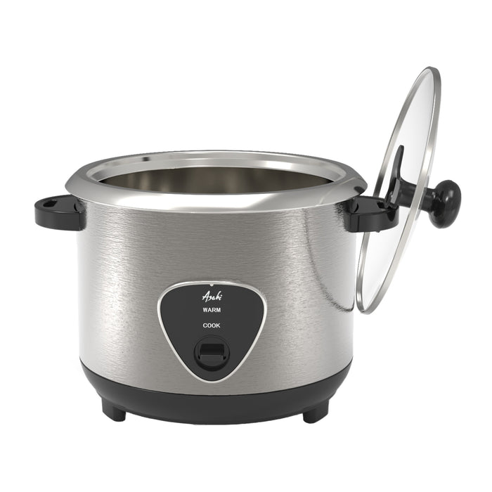 RC-102 ASAHI 1.8L V2 ALL SS R.COOKER W/ STEAMER