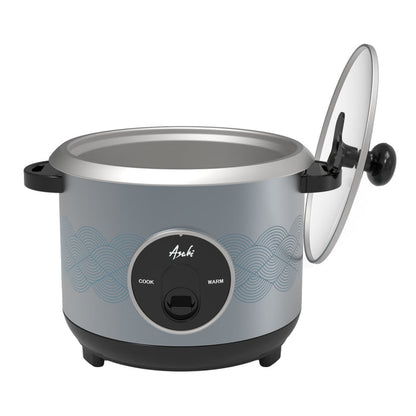 RC-103 ASAHI 1.8L V2 MET.BLUE R.COOKER W/ STEAMER