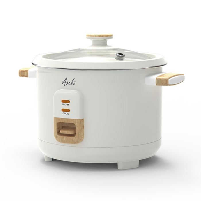 RC-111 ASAHI 1.8L WOODEN R.COOKER W/ STEAMER