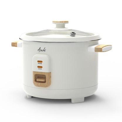 RC-111 ASAHI 1.8L WOODEN R.COOKER W/ STEAMER
