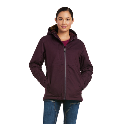 REBAR CLOUD 9 WATER-REPELLENT INSULATED JACKET - 500-Purple | Ariat 10037589