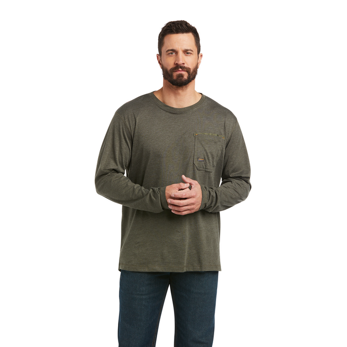 REBAR WORKMAN ALLOY FLAG GRAPHIC T-SHIRT - 300-Green | Ariat 10037704