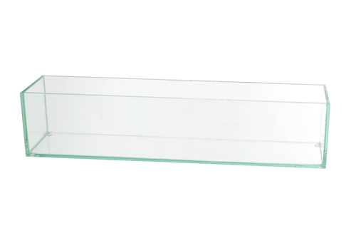 RECTANGLE VASE - 18" × 4" × 4" - 12-Piece per Pack