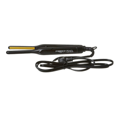 Red By Kiss 3/10" Pencil Ceramic Tourmaline Flat Iron - ikatehouse