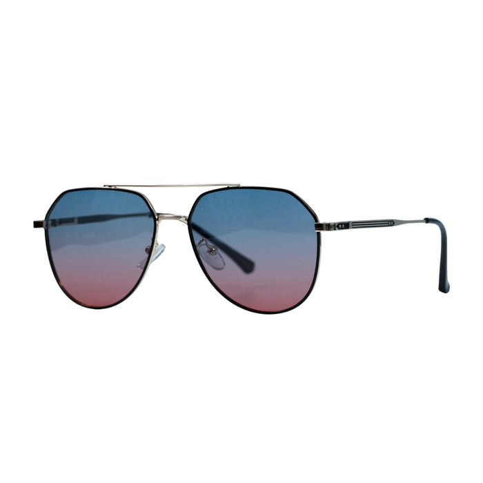 Red & Golden Aviator Full Rim