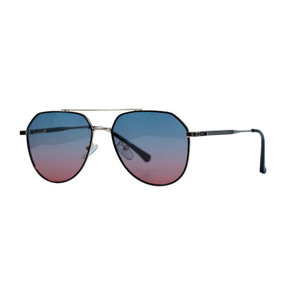 Red & Golden Aviator Full Rim