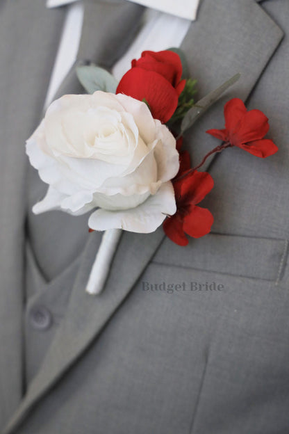 Red, White and Blue Faux Wedding Bouquet- $39.50 |Dixie