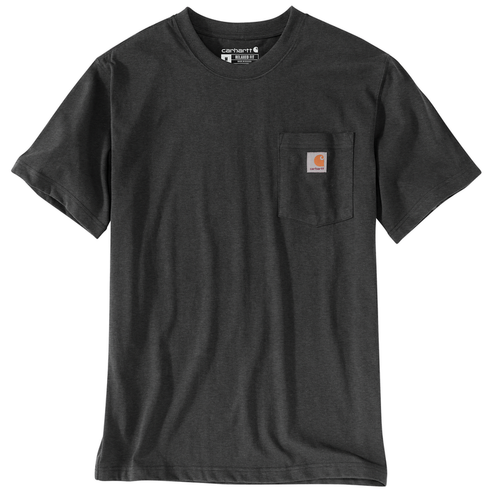 Relaxed Fit Heavyweight Short-Sleeve Pocket T-Shirt - CRH-Carbon Heather | Carhartt 103296