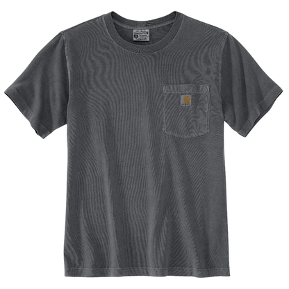 Relaxed Fit Lightweight Short-Sleeve Garment Dyed Pocket T-Shirt - 029-Shadow | Carhartt 106252