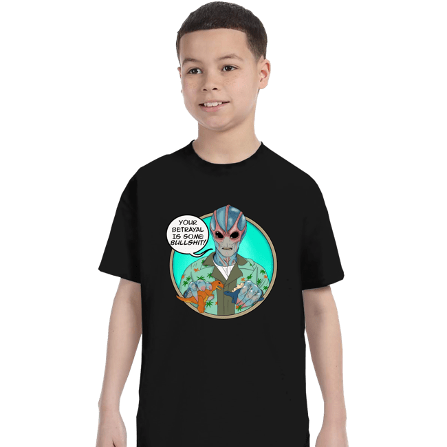 Daily_Deal_Shirts T-Shirts, Youth / XS / Black Resident Betrayal