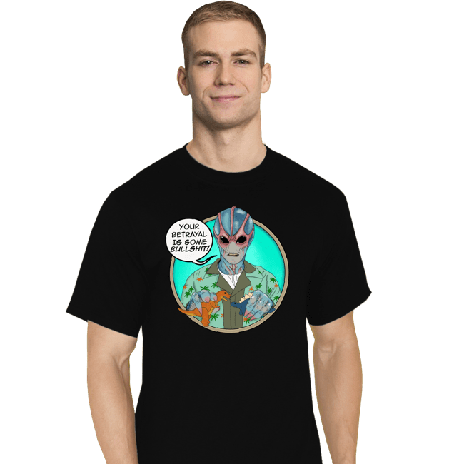 Daily_Deal_Shirts T-Shirts, Tall / Large / Black Resident Betrayal