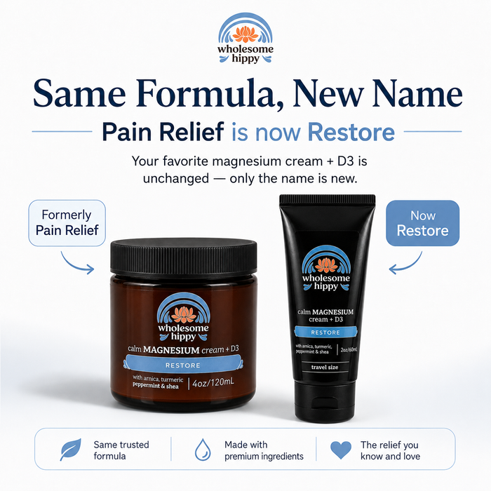 Restore Calm Cream | Magnesium Cream & Body Butter | 2oz
