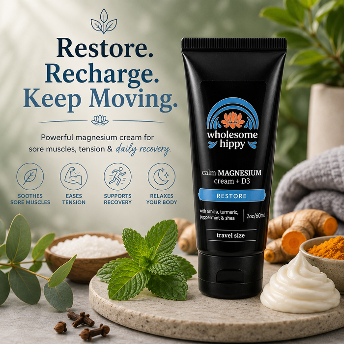 Restore Calm Cream | Magnesium Cream & Body Butter | 2oz