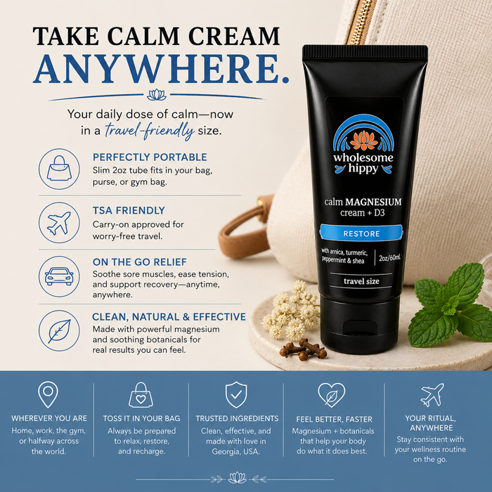 Restore Calm Cream | Magnesium Cream & Body Butter | 2oz