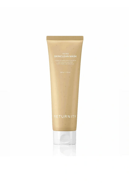 Tube of skincare product with 'Returnity' branding on a white background