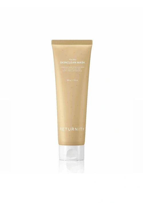 Tube of skincare product with 'Returnity' branding on a white background