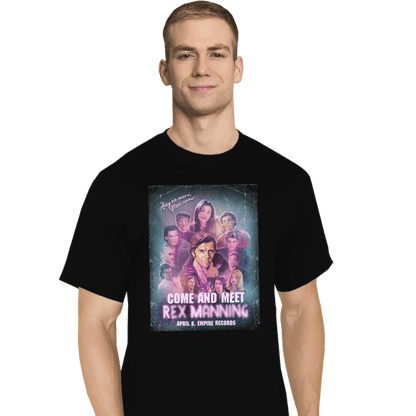 Daily_Deal_Shirts T-Shirts, Tall / Large / Black Rex Manning Day