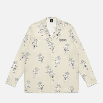 RIPNDIP Ripndip x Clottee Long Sleeve Button Up (Grey)