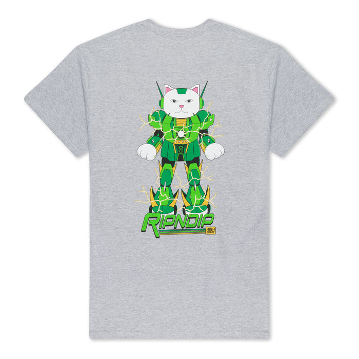 RIPNDIP Ripndip x Naggiven Nermbot Tee (Ash Heather)
