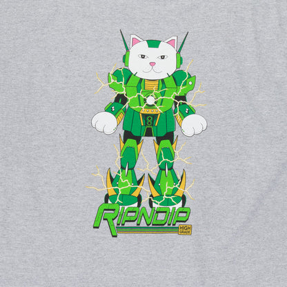 RIPNDIP Ripndip x Naggiven Nermbot Tee (Ash Heather)