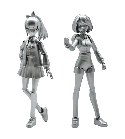 River City Girls 2 Figure Sets Silver