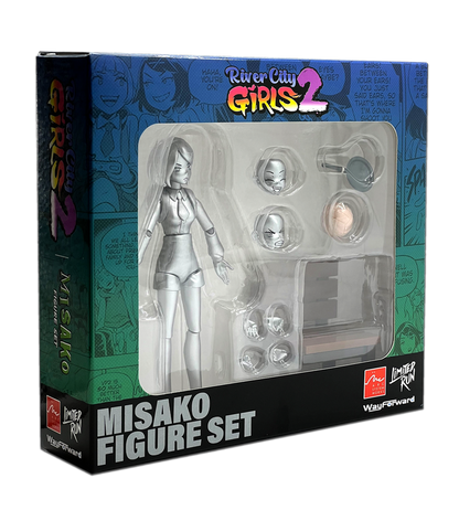 River City Girls 2 Figure Sets Silver