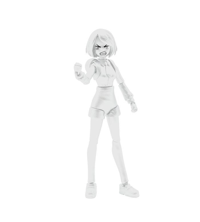 River City Girls 2 Figure Sets White