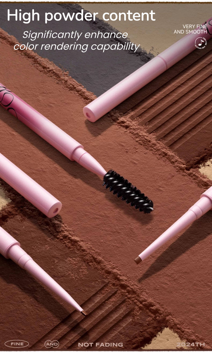 ROCK SWEET Waterproof Smooth Double-head Eyebrow Pen T5547