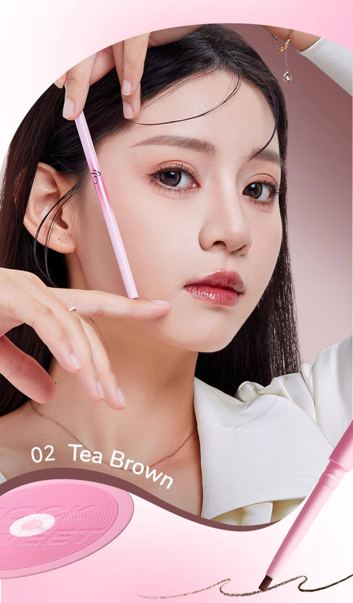 ROCK SWEET Waterproof Smooth Double-head Eyebrow Pen T5547