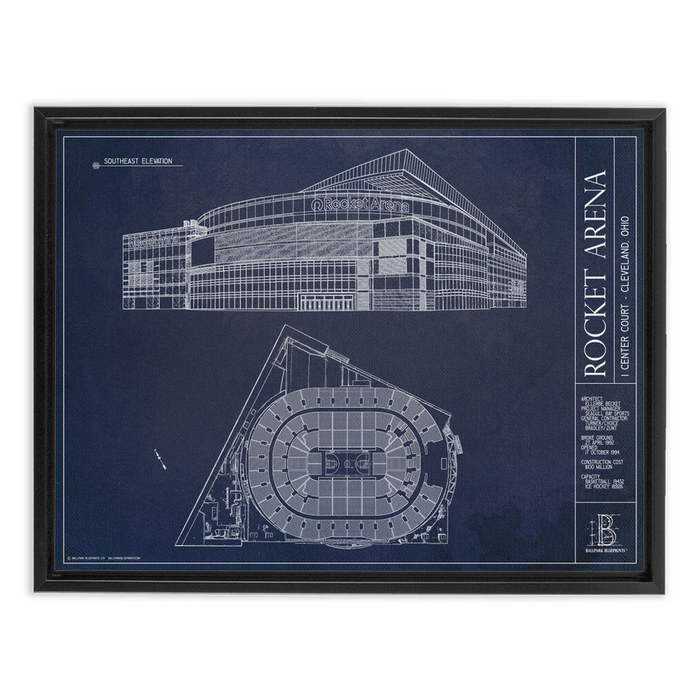 Framed Canvas - Small - Black