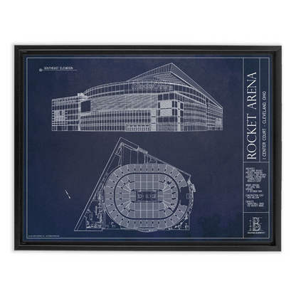 Framed Canvas - Small - Black