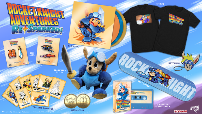 Rocket Knight Adventures: Re-Sparked - 3 LP Vinyl Soundtrack