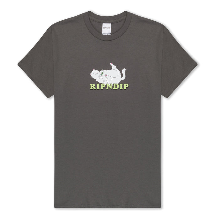 RIPNDIP Rolling Fatties Tee (Charcoal)