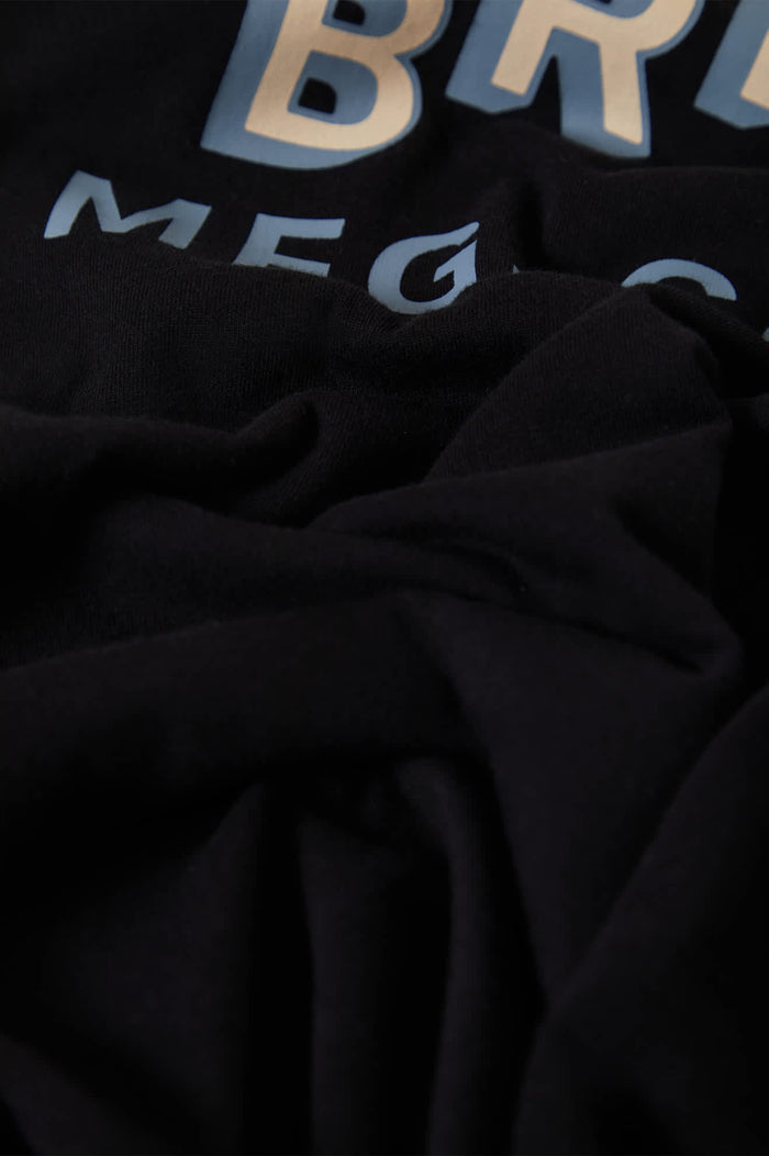 Men's Roman Short Sleeve Pocket Shirt in the color Black - Additional Laydown image