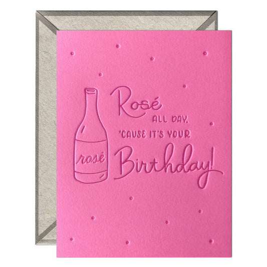 Rose Birthday Card