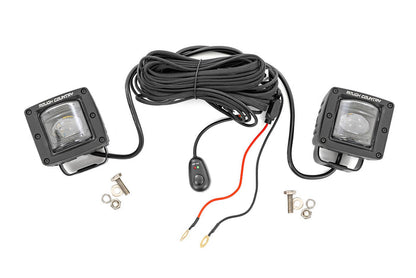 Rough Country 2" Black Series LED Fog Light Pods