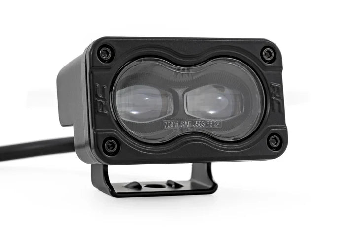 Rough Country 3x1.75" Black Series Led Slim Fog Lights