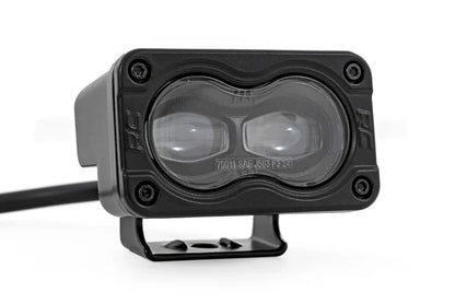 Rough Country 3x1.75" Black Series Led Slim Fog Lights
