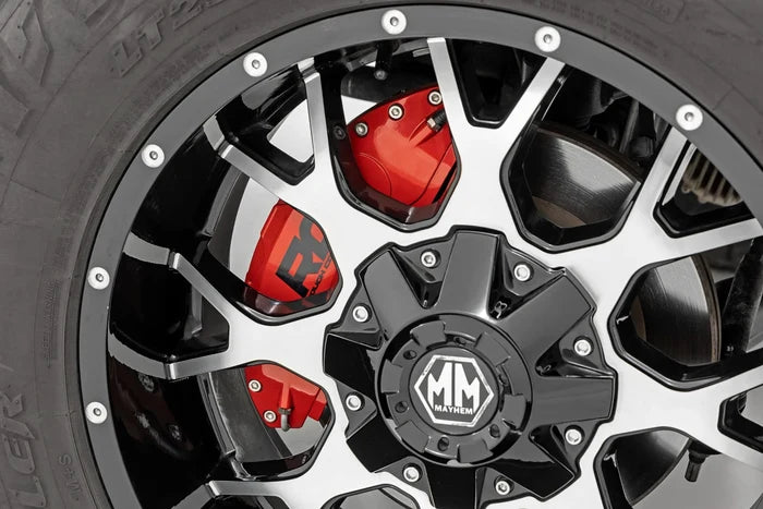 Rough Country Front and Rear Brake Caliper Covers For 4Runner (2003-2024)