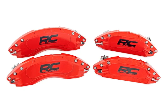Rough Country Front and Rear Brake Caliper Covers For 4Runner (2003-2024)