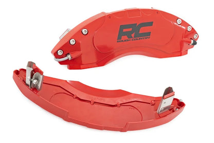 Rough Country Front and Rear Brake Caliper Covers For 4Runner (2003-2024)