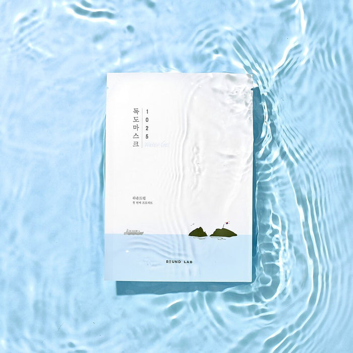 ROUND LAB 1025 Dokdo Hydrating Water Gel Mask (18sheets/box)
